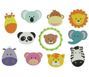 Stickserie - Zoo Minis Puschendatei